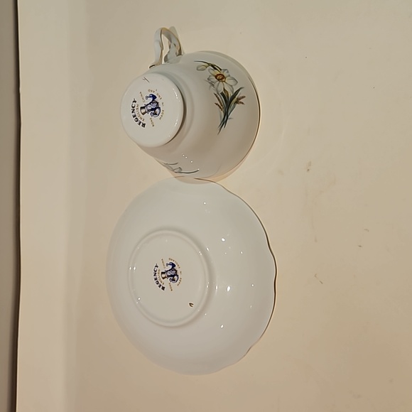 VINTAGE Regency English teapot cup and sauce - Picture 3 of 7